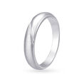 Subtle Platinum Finger Band,,hi-res image number null