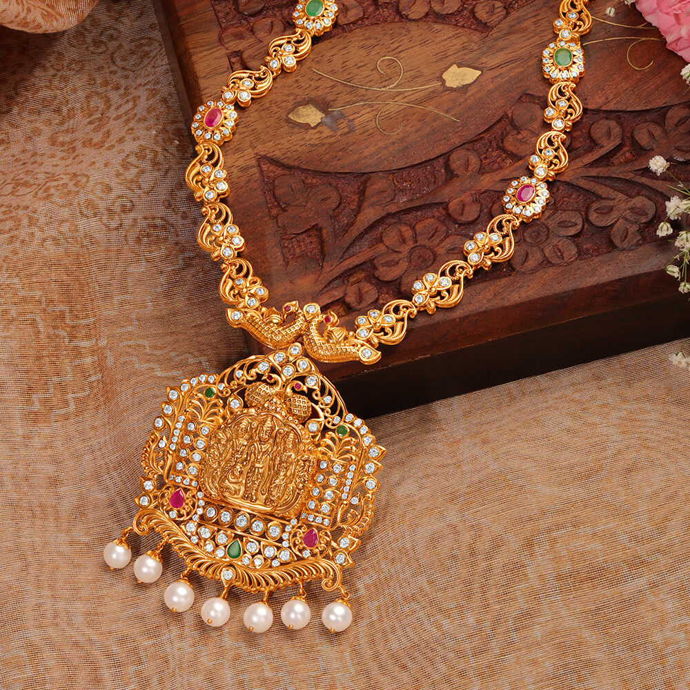Tanishq jewellery haram designs store