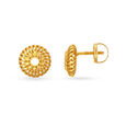 Bewitching Gold Stud Earrings,,hi-res image number null