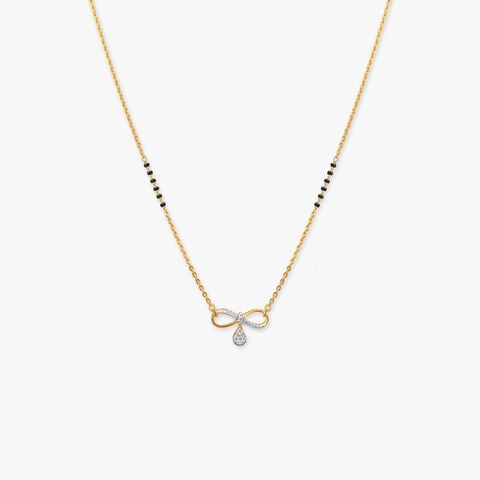 Infinity Spark Diamond Mangalsutra