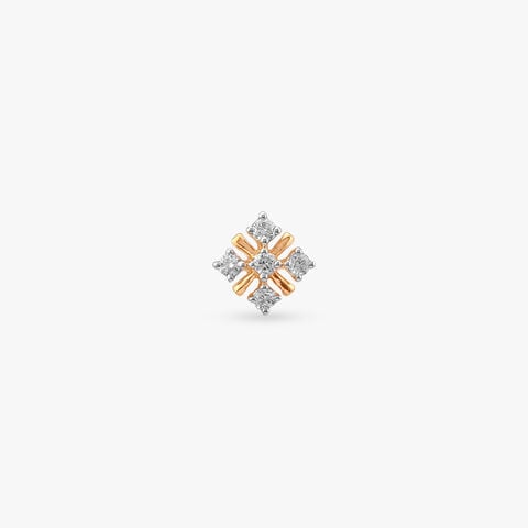 Urban Spark Diamond Nose Pin