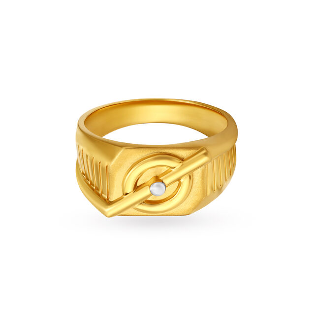 Classy Abstract Ring for Men,,hi-res image number null