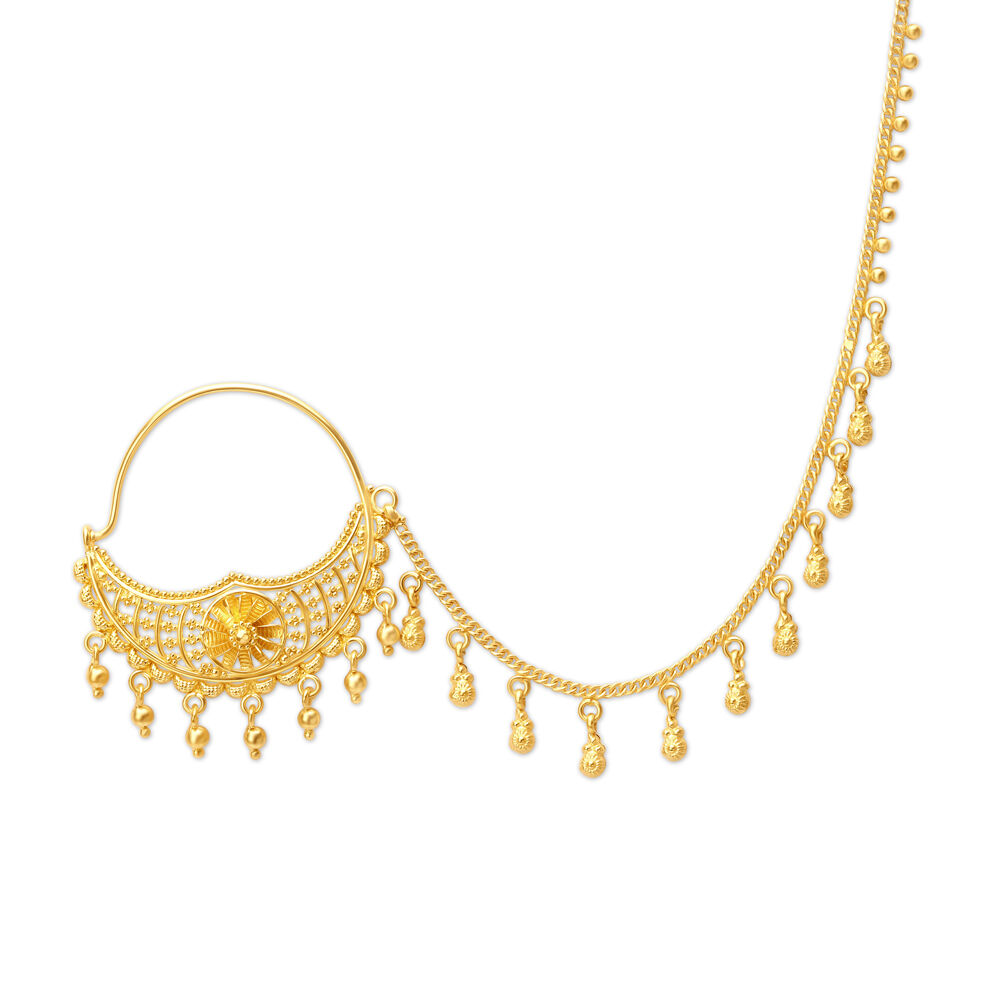 Gold jewellery nath design shop