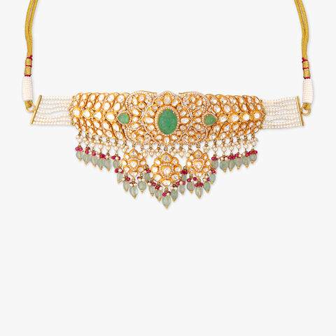 Verdant Majesty Diamond Necklace Set