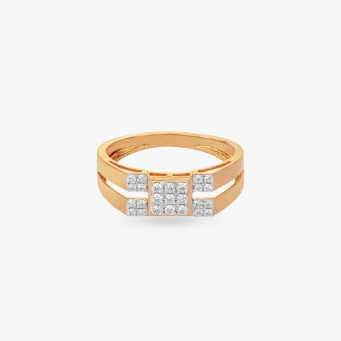 Imperial Duo Diamond Ring for Men