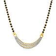 Tiered Diamond Mangalsutra,,hi-res image number null