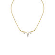 Brilliant Floral Gold and Diamond Necklace,,hi-res image number null