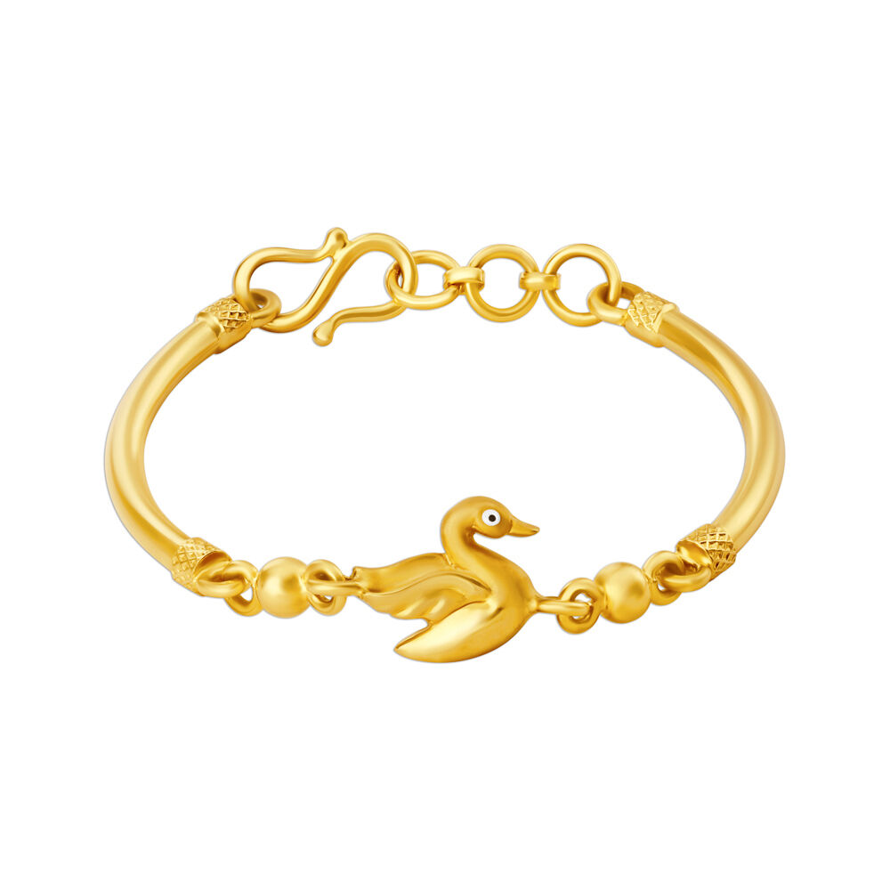 Buy Mia by Tanishq 14KT Yellow Gold and Diamond Bangle for Women at  Amazon.in