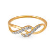 Elegant Swirling Diamond Ring,,hi-res image number null