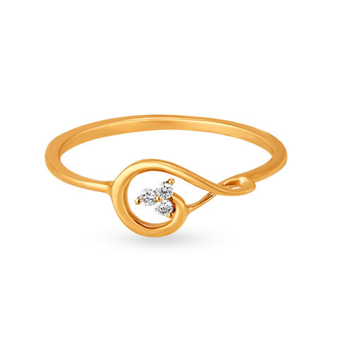 Timeless Trillium Diamond Finger Ring