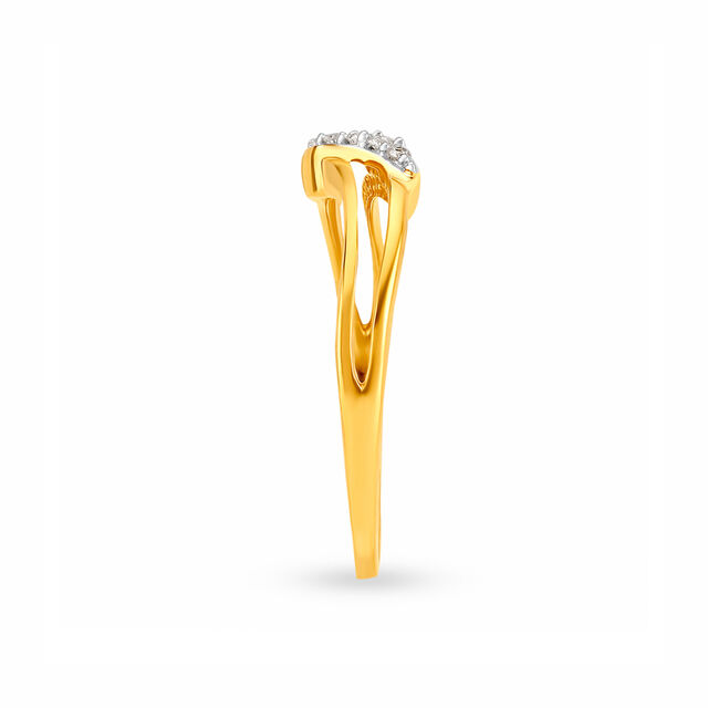 Stylish Diamond Finger Ring 3