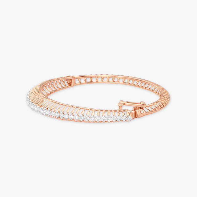 Delightful Charm Diamond Bangle 2