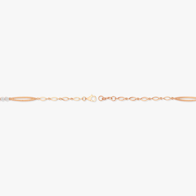 Elegant Motif Diamond Bracelet