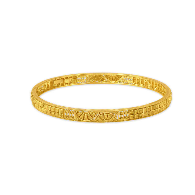 Artisanal Harmony Gold Bangles 2