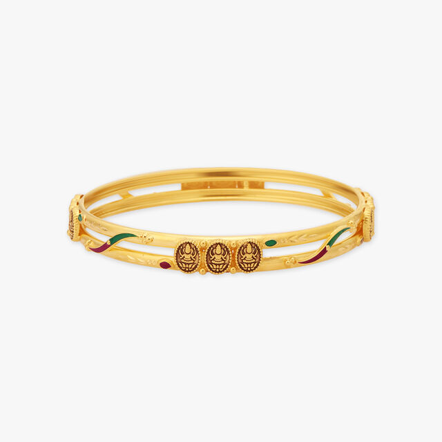 Lakshmi Design Gold Bangles