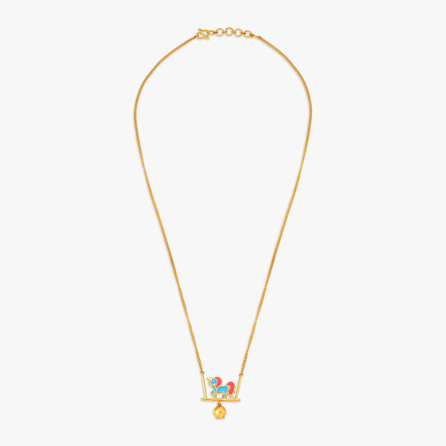Balancing Act Unicorn Necklace for Kids 3