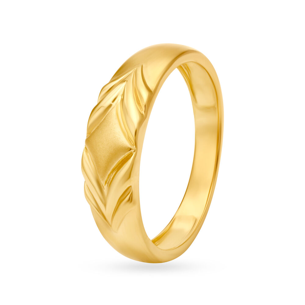 Tanishq VERY Light Weight Gold Ring Designs With Price| Just 1.45Gm/Rs.10K  Gold Ring Designs Tanishq - YouTube