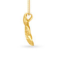 Elegant Gold Peacock Pendant and Earrings Set,,hi-res image number null