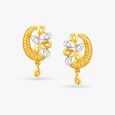 Serene Crescent Drop Earrings,,hi-res image number null