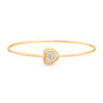 14 KT Yellow Gold Little Joys Diamond Bangle,,hi-res image number null