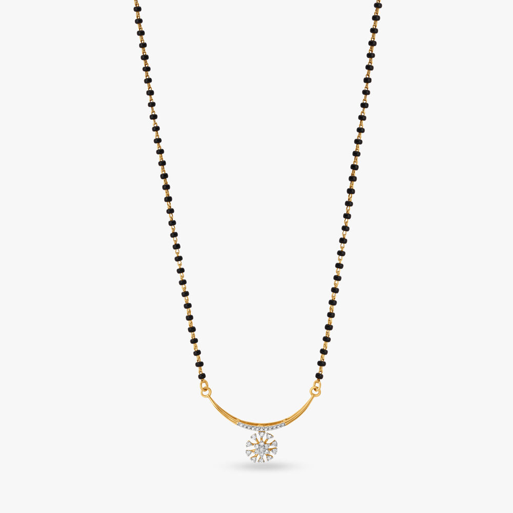 Tanishq diamond mangalsutra pendant designs hot sale