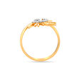 14 KT Yellow Gold Graceful Abstract Ring,,hi-res image number null