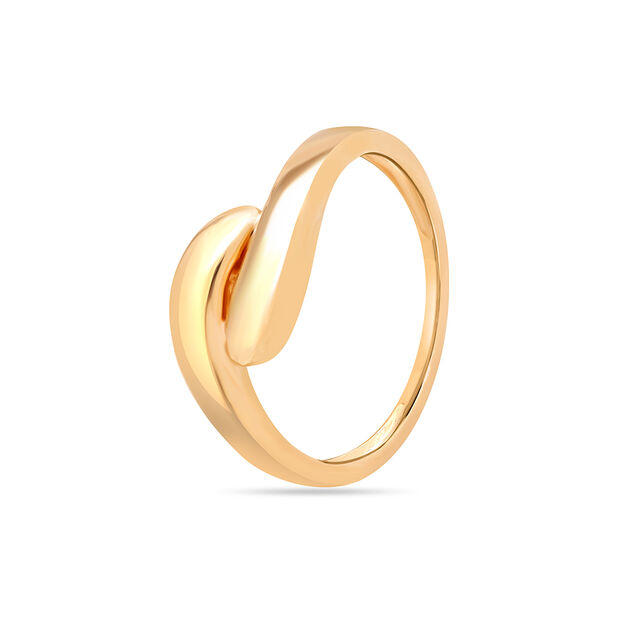 Mamma Mia 14 KT Yellow Gold Beautiful Bond Ring,,hi-res image number null