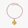Traditional Engraved Rakhi Pendant,,hi-res image number null