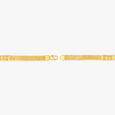 Artisanal Textured Gold Bracelet for Men,,hi-res image number null