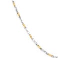 Spunky Link Dual Tone Gold Chain For Men,,hi-res image number null