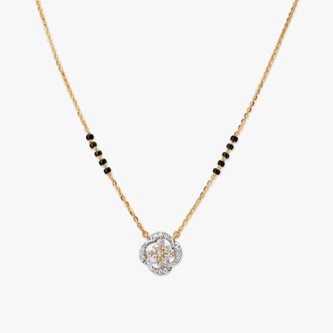 Chic Bloom Diamond Mangalsutra