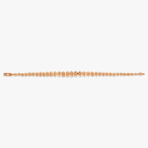 Sleek Disc Gold Bracelet