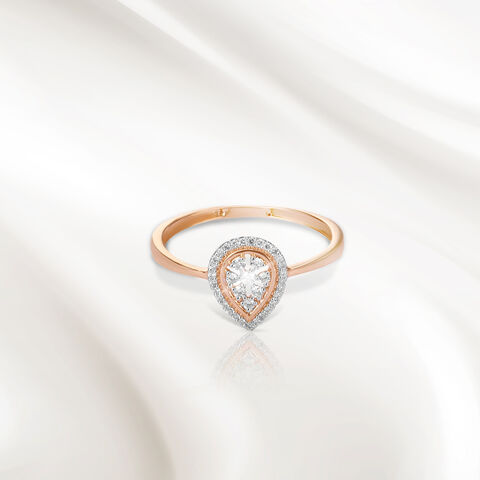 Teardrop Radiance Diamond Ring