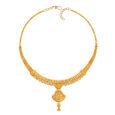 Exquisite Gold Necklace Set,,hi-res image number null