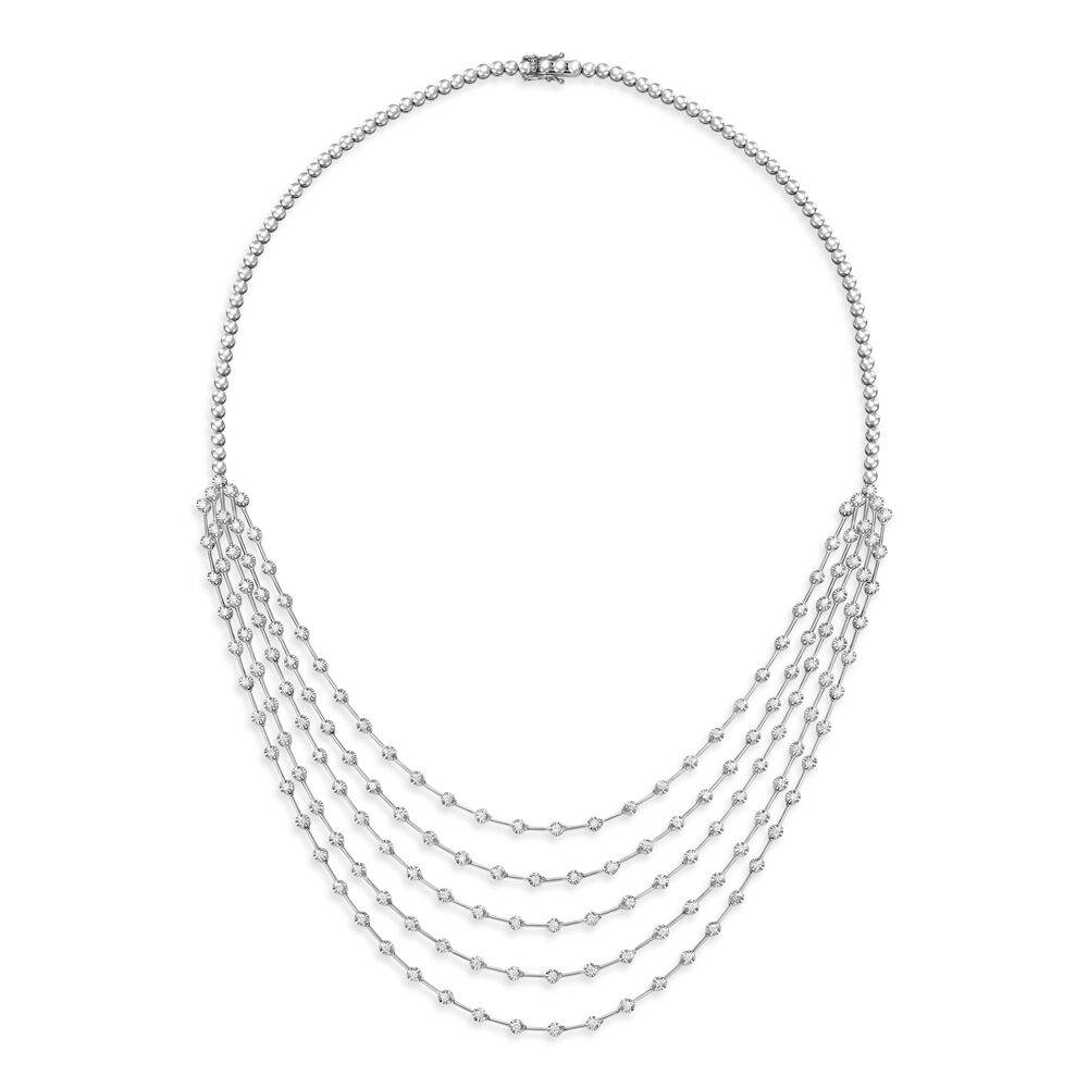 Diamond string necklace outlet tanishq