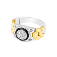 Hypnotic Diamond Ring in Yellow, White and Rose Gold for Men,,hi-res image number null