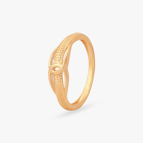 Knot Flow Gold Ring Gold Ring