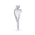 Platinum 950 and Diamond Finger Ring,,hi-res image number null
