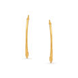 Classy Minimalist Gold Hoop Earrings,,hi-res image number null