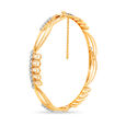 14 KT Yellow Gold Whimsical Bangle,,hi-res image number null