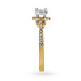 Stylish Glam Diamond Ring in Rose Gold,,hi-res image number null