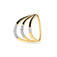 14 KT Yellow Gold Tiered Medley Diamond Ring,,hi-res image number null