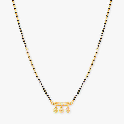 Floral Gold Mangalsutra