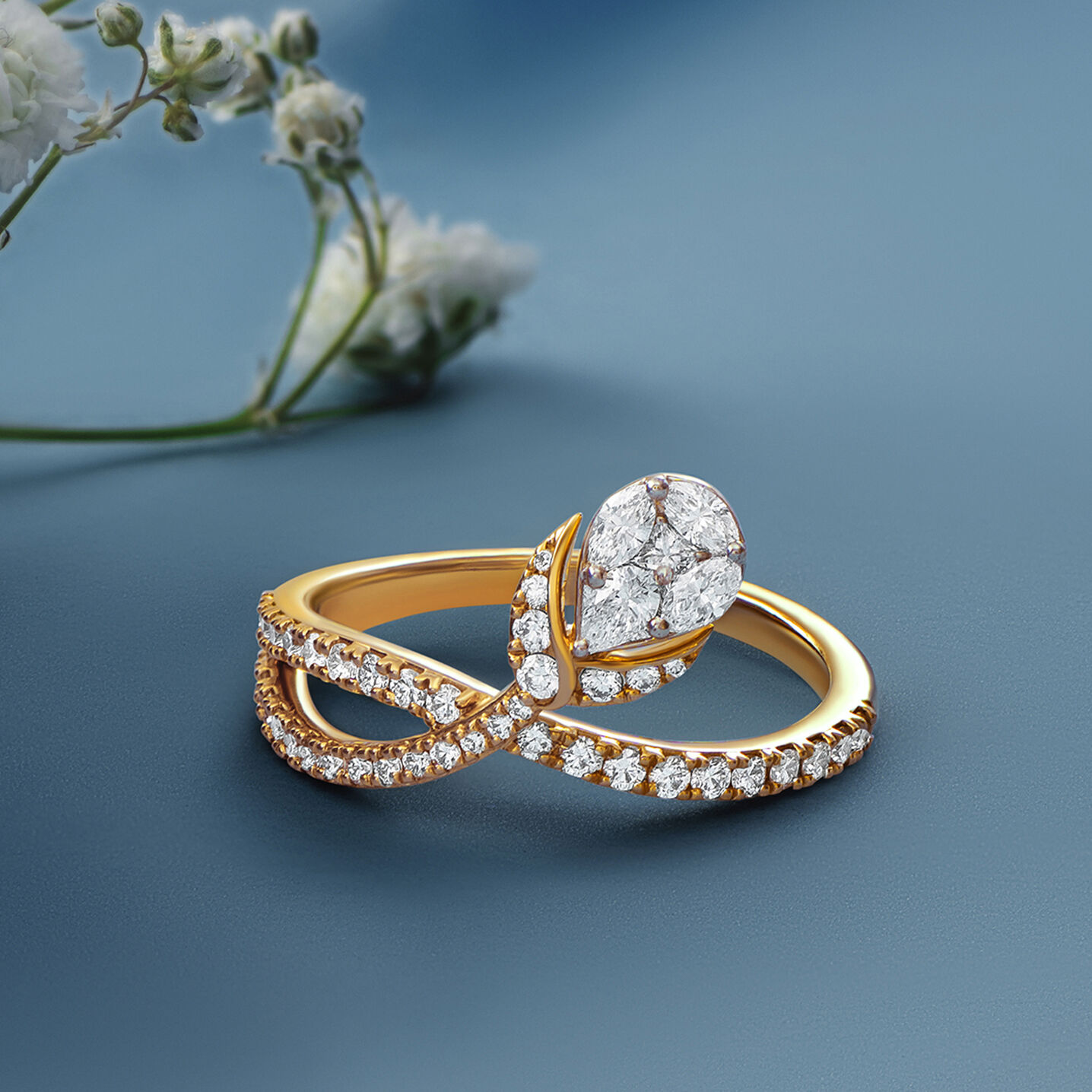 Tanishq blue diamond ring new arrivals