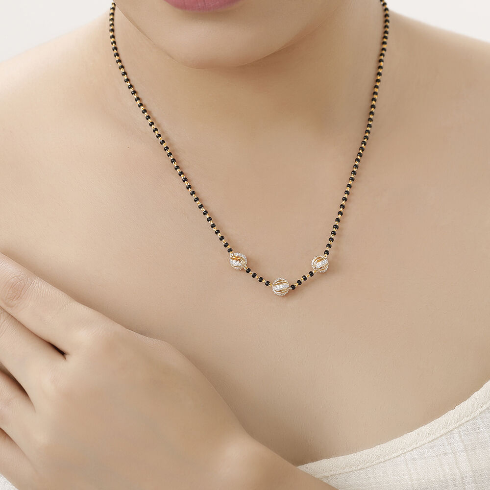 14 carat mangalsutra shop chain