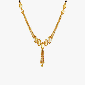 Sublime Leafy Mangalsutra