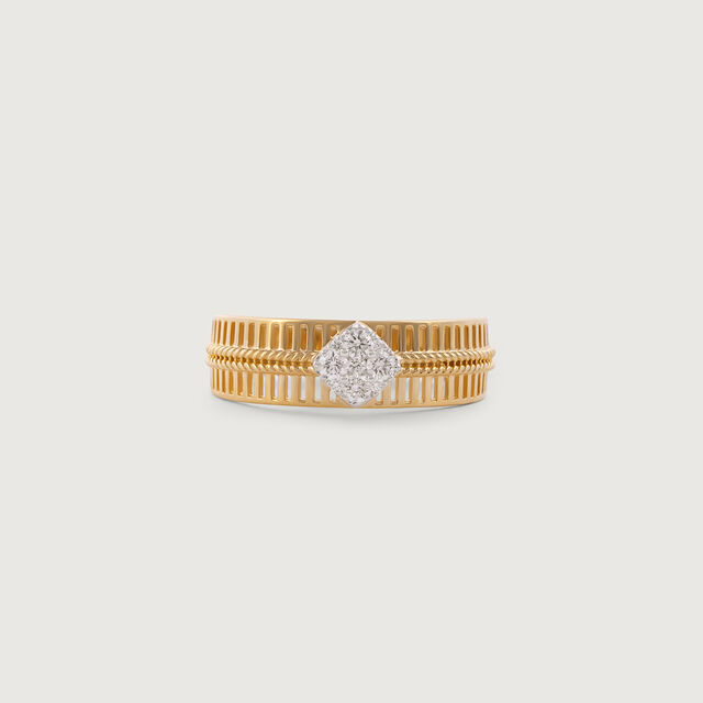 Love Symphony Gold & Diamond Finger Ring for Men 3