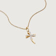 Holy Cross Gold and Diamond Pendant 4