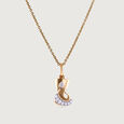 Jai Ganesh Gold and Diamond Pendant 3