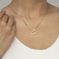 Sacred Om Gold and Diamond Pendant 2